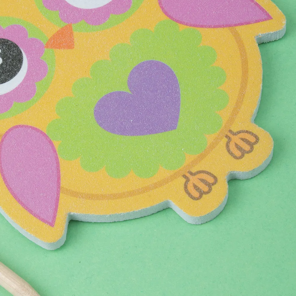 Double Sided Washable Reusable Manicure Supplies All Kinds of Cartoon Shape Nail Art Buffer Sponge