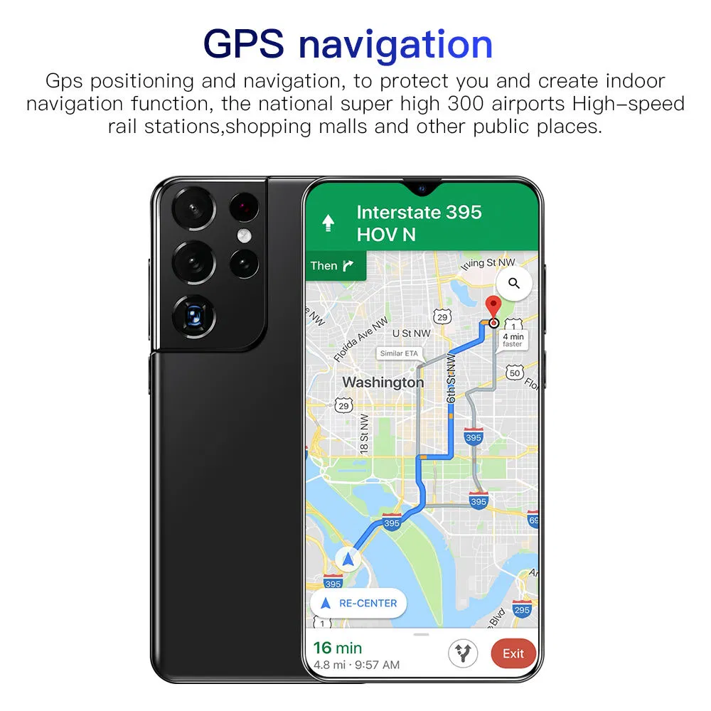 Смартфон Newarrive S21 Ultra 16/512 ГБ, 6.7 дюйма, 5G