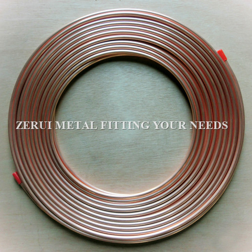 Soft Annealed AC 3/4 Copper Pipe in 15mtr Coil ASTM B280 Standard