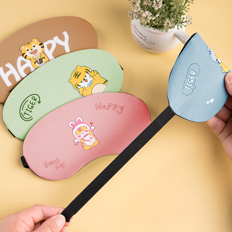Cooling Heating Cartoon Kid Unisex Sleep Eye Masks Wholesale Relief Sleep Eyemasks