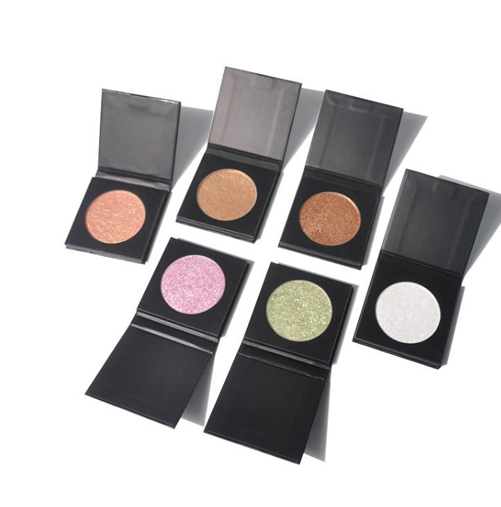 Pink Package Glitter Highlighter Face Cosmetics Vegan Makeup Highlight Customized Logo