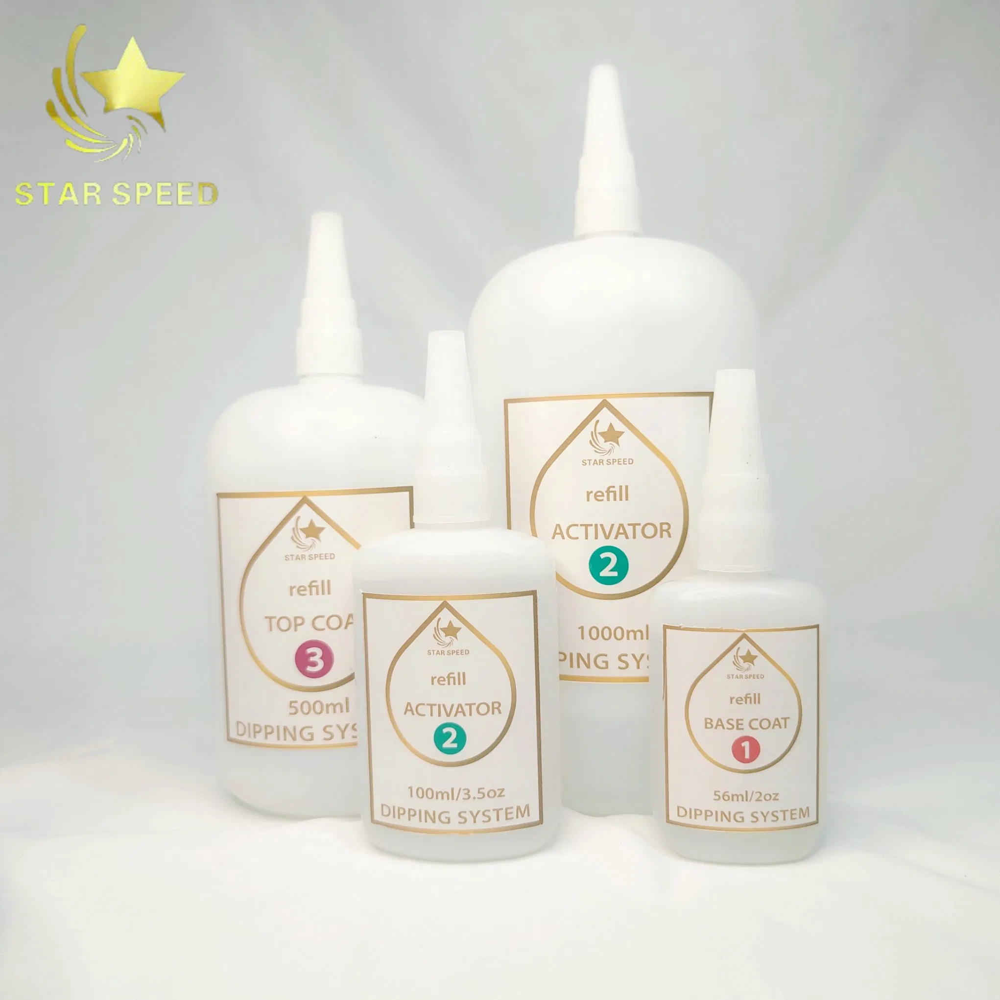 Star Speed 15ml Wholesale Cheap Price OEM Dipping Powder Glue Resin Activator Low Irrition Activator