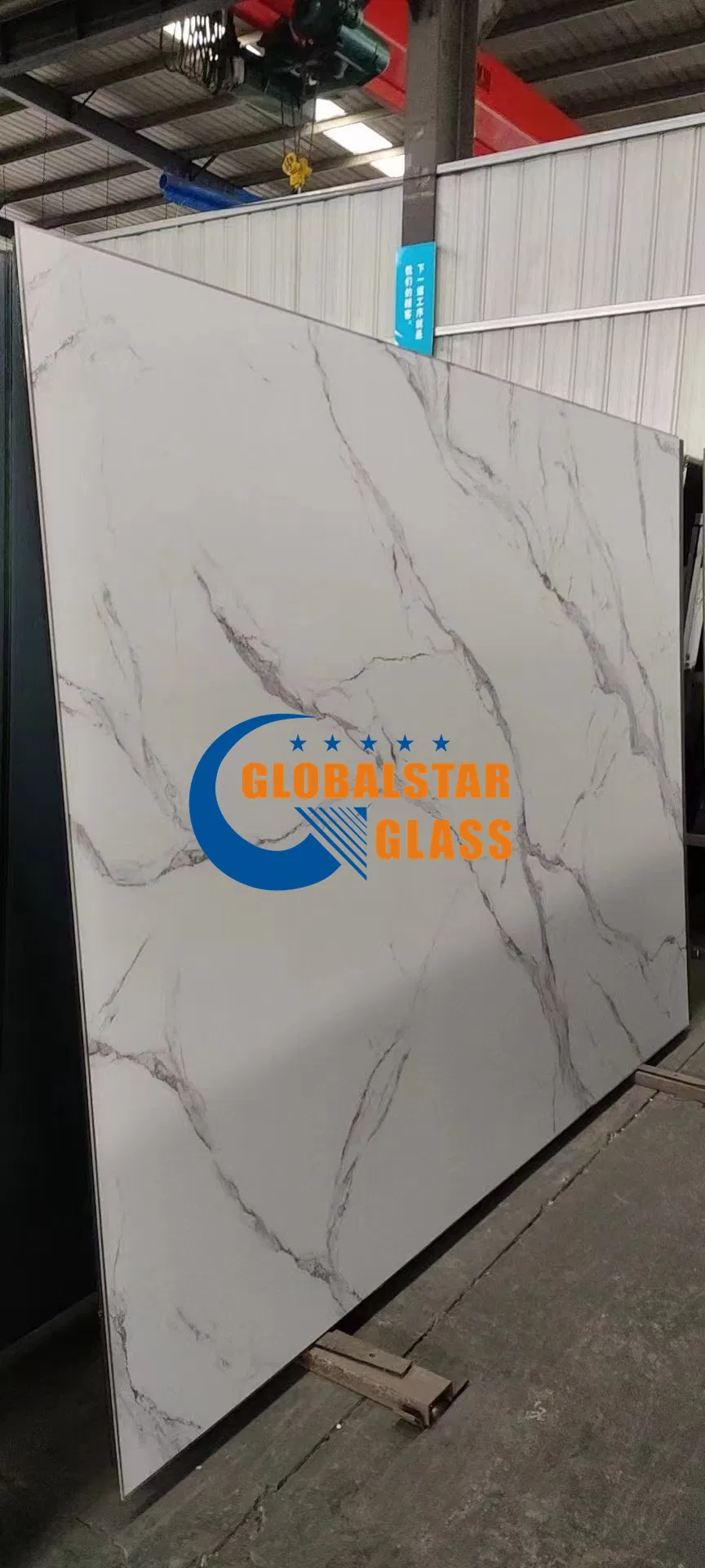 True Enameled Glass Heat Treatment Similar with Lacobel T Glass
