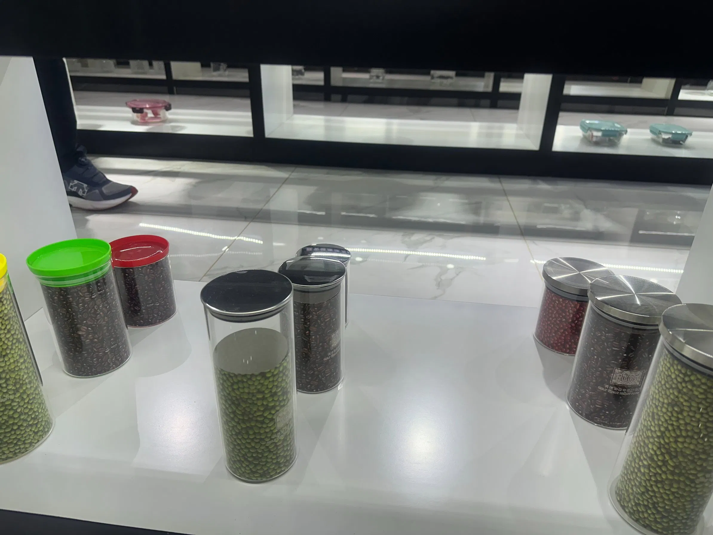 Stackable Glassware Kitchen Accessories Cooking Tools Kitchenware Glass Food Storage Container