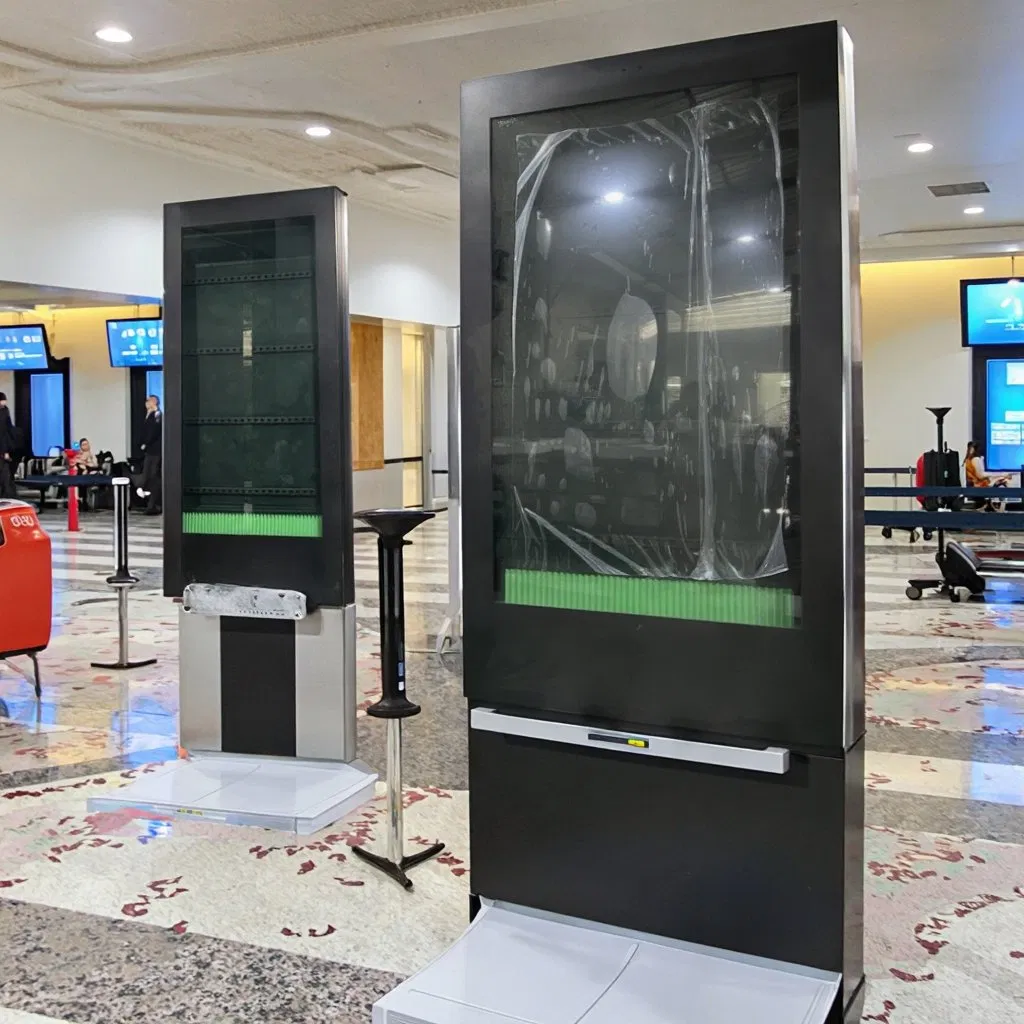 86inch Outdoor IP65 Waterproof Digital Signage High Brightness Screen Monitor TV Touch Kiosk Floor Stand Advertising LCD Display