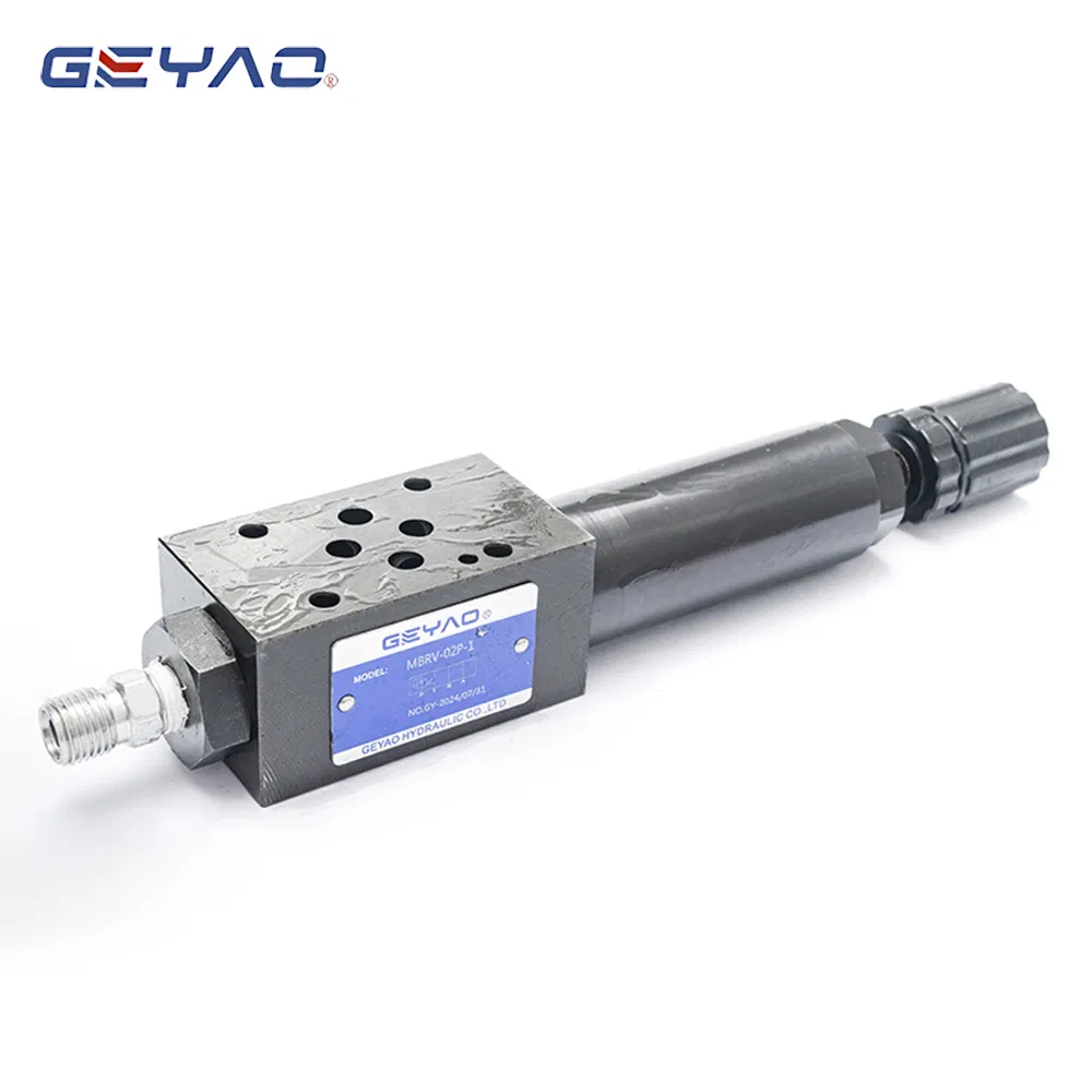 High Quality Auto Parts High Pressure Mbrv Stacked Relief Mbrv Valve with Factory Price Hydraulic Valve