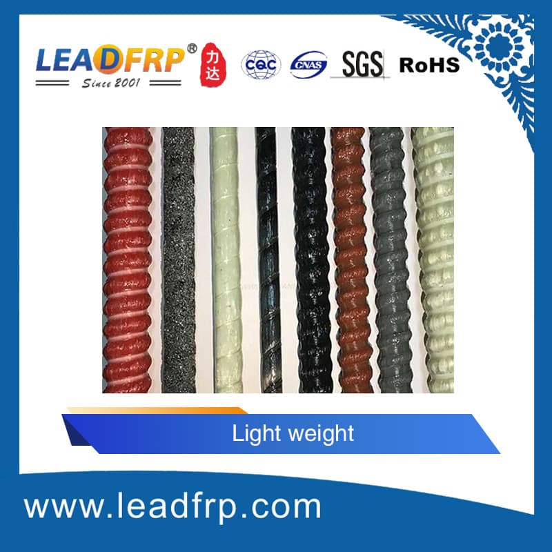High Strength Fiberglass FRP Rebar Manufacturer for Construction Projects