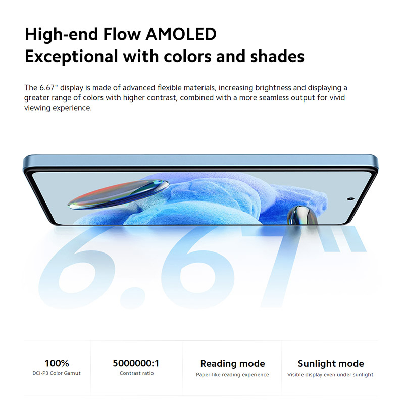 Global Version 5g Smartphone Phone Note 12 PRO Mobile Phone Second-Hand Phone Cellphone Amoled Display Fast Charging Phone