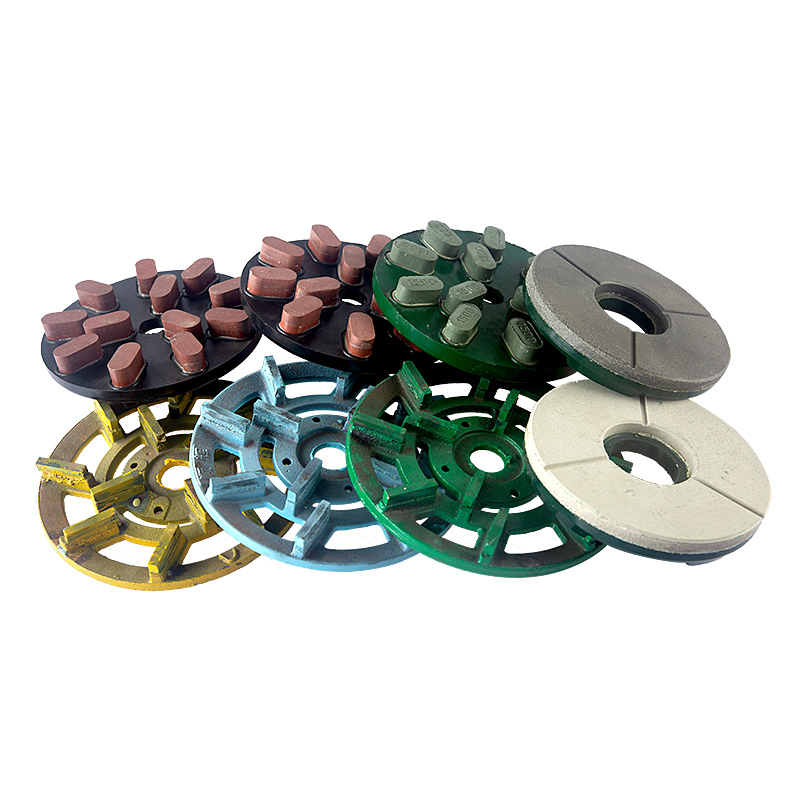 Resin Fickert Abrasives for Granite Grinding, Round Grinding Tools for Marble Polishing