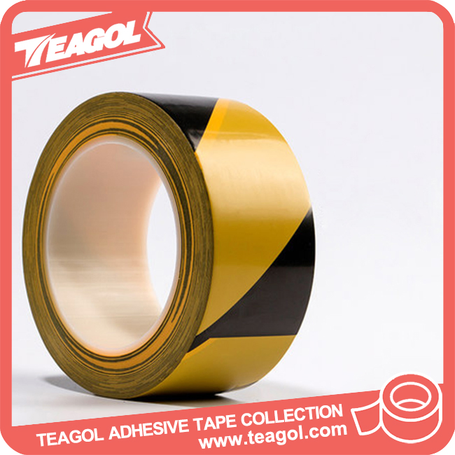 Pressure-Sensitive Colored PVC Caution Duct Tape for Factory, Duct Tape
