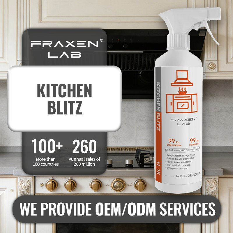 Multi Purpose Kitchen Cleaner Household Cleaner Factory Supply Direct Manufacturer Low MOQ Professional Cleaning Product