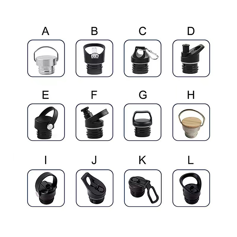 Top Seller Amazon Iron Flask 24oz Leak Proof Standard Metal Hot Cold with Straw Handle Lid Facory Custom Logo Color Customized Vacuum Flask Water Bottle