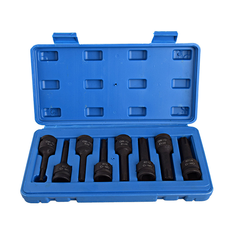 Набор ударных головок 1/2 дюйма, 8 предметов, Cr-Mo