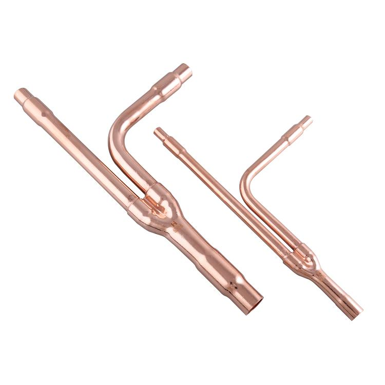Hailiang Air Conditioning Accessories Special Customized Copper Branch Pipe Refnet Joint