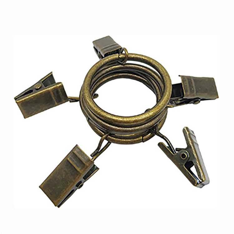 12PCS/Set Modern Stainless Steel Shower Curtain Rings