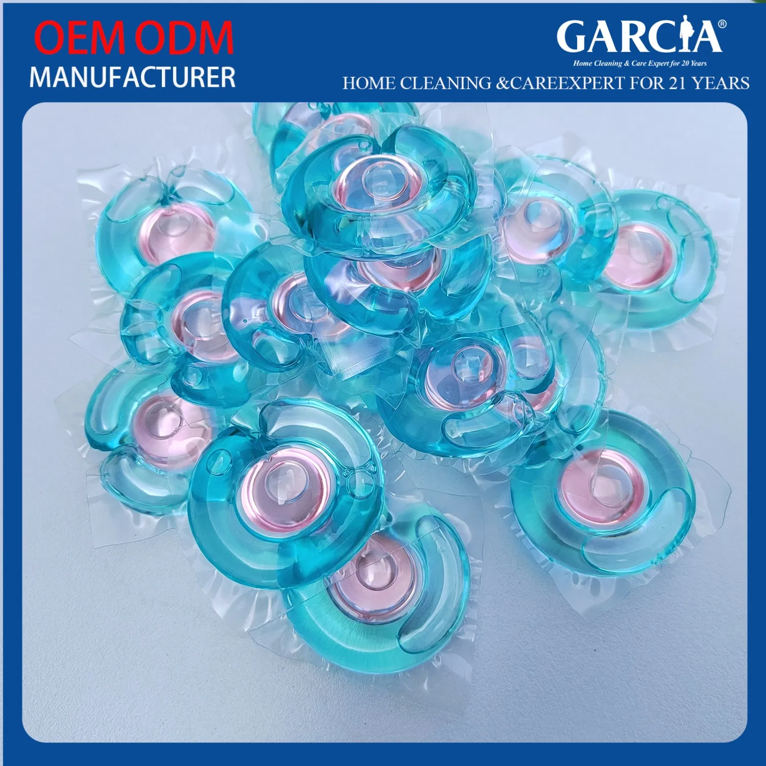 Customizable Laundry Detergent Capsules for Stain Fighting and Freshness