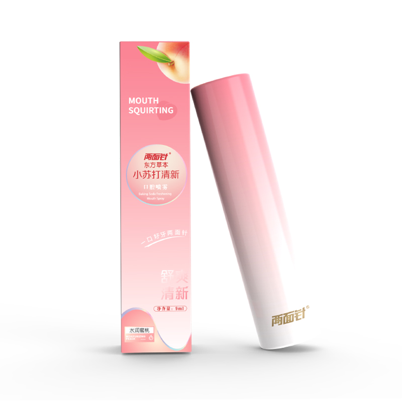 Custom Private Label Portable Fruit Mint Flavored Oral Refresher Spray Fresh Breath Mouth Odour Spray