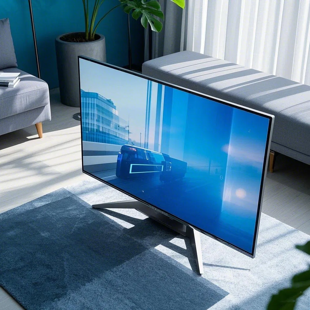 Телевизор 55 дюймов 4K UHD Smart Vidaa безрамочный