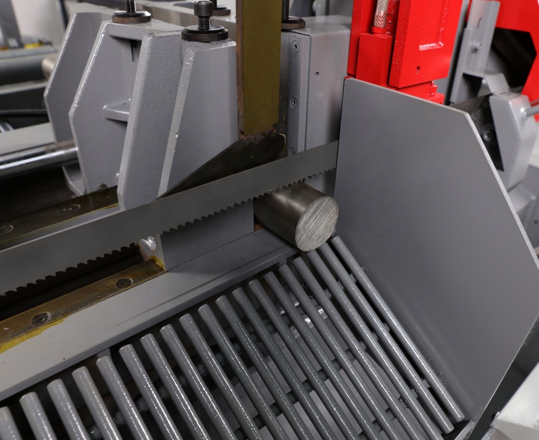 Станок ленточнопильный горизонтальный двухстоечный автоматический с ЧПУ по металлу