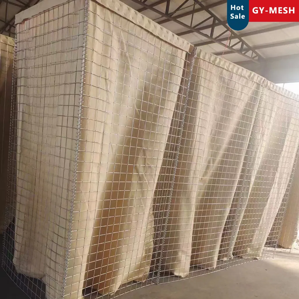 Galvanized Wire Mesh Defensive Barrier/Welded Bastion/ Welded Defense Barrier/ Welded Barriersand Cage