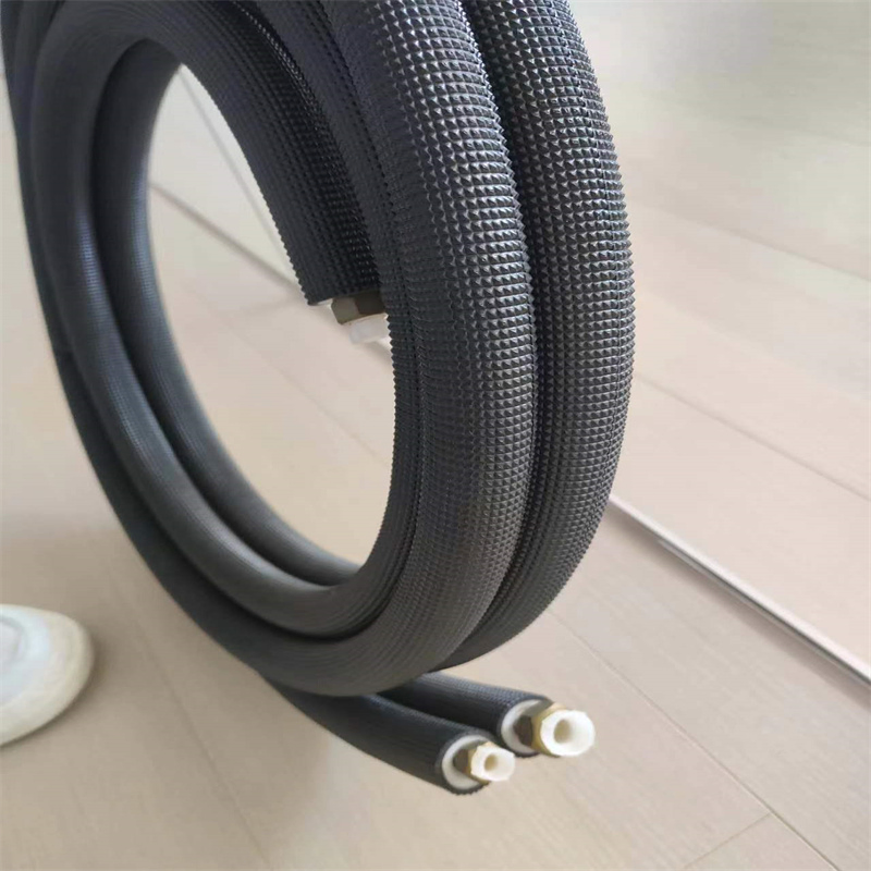 Hot Selling Black PE Copper Line Set Coil Set for Houme Use