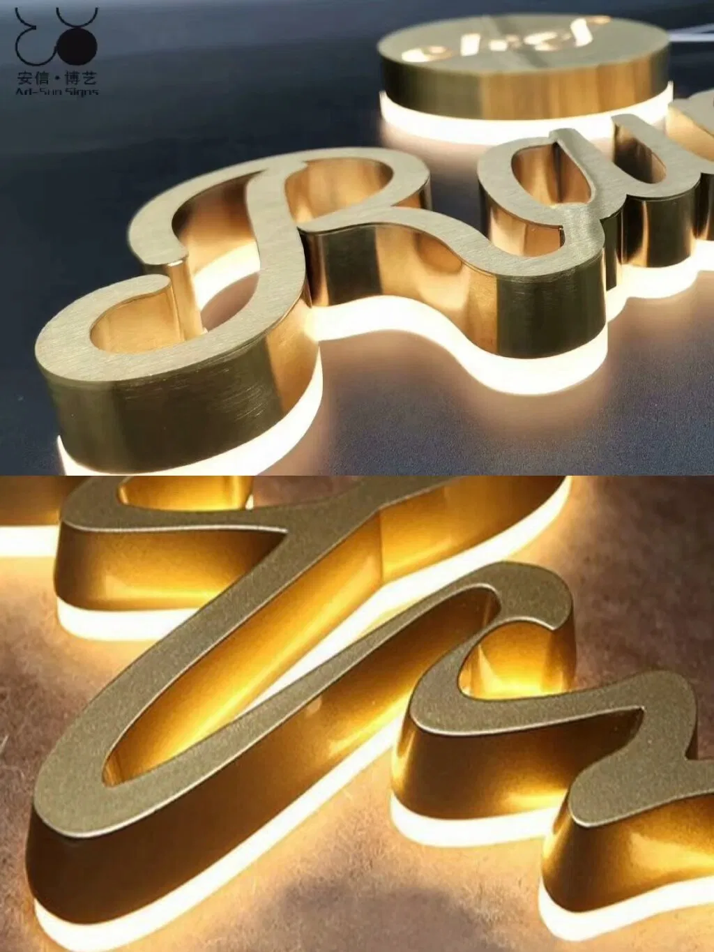 Illuminated Customs Waterproof Outdoor LED Channel Letter Sign