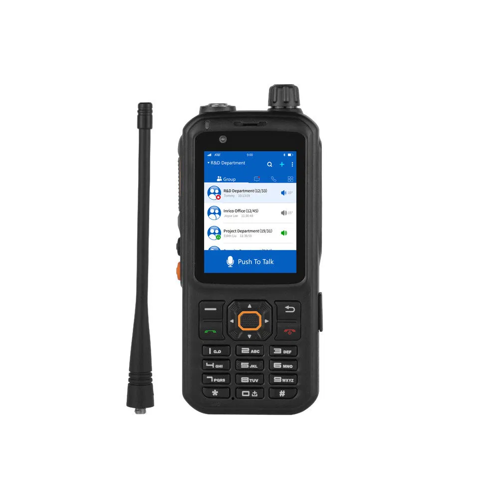 Рация Inrico T368 4G LTE с дальностью >30 км