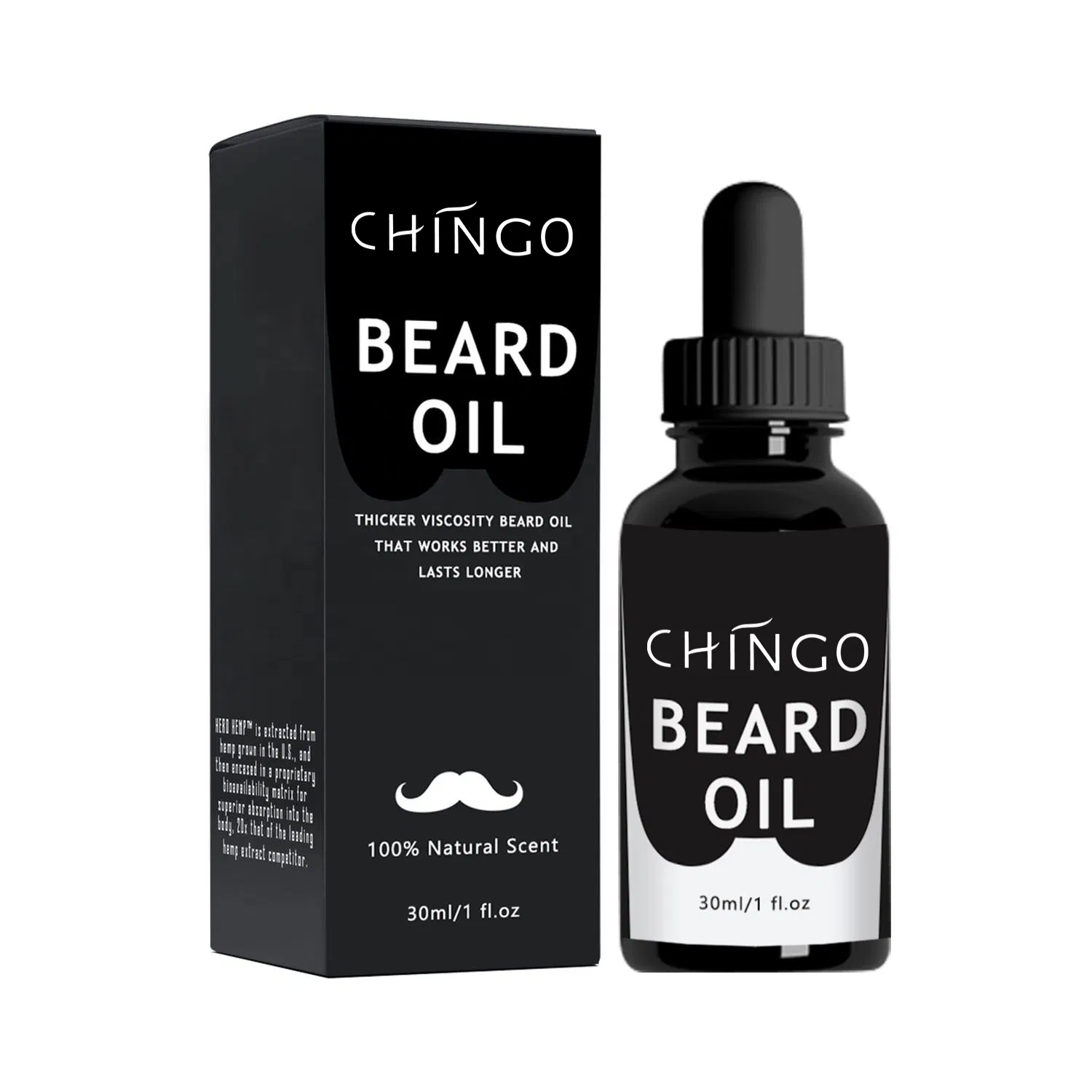 Smooths Repairs Damaged Hair Follicles Growth Promote Mens Beard Oil