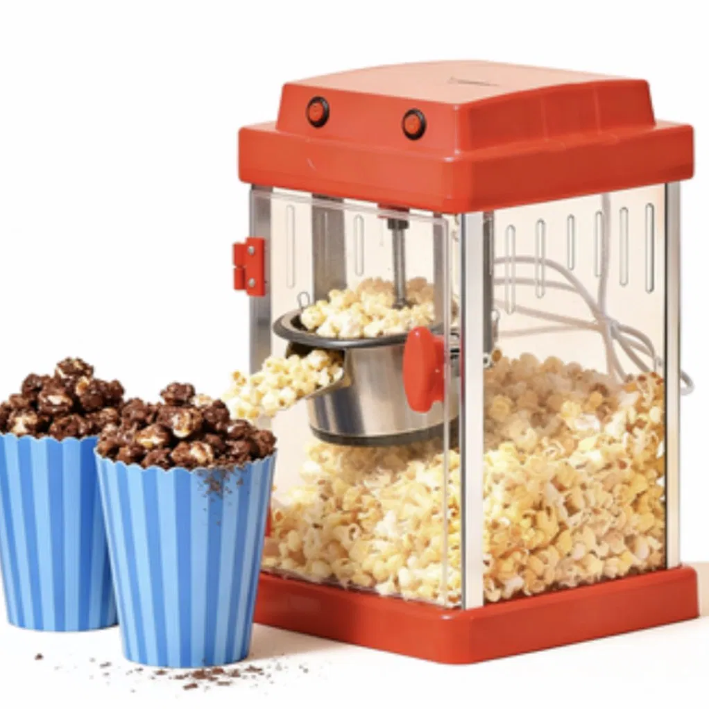 Onion Head Electric Popcorn Maker 310W Household Hot Air Popcorn Machine Non-Stick Coating