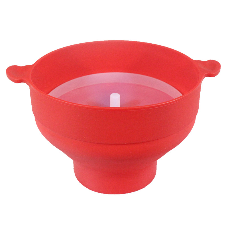 Силиконовая складная чаша для попкорна