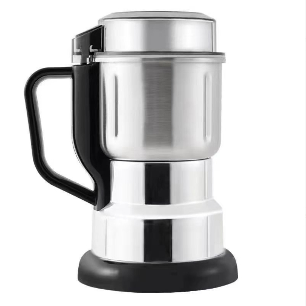 Electric Food Processor, Multi-Grain, Herb Grinder, Small Home Use Grinder for Soybeans, Coffee Beans, and Powdering.