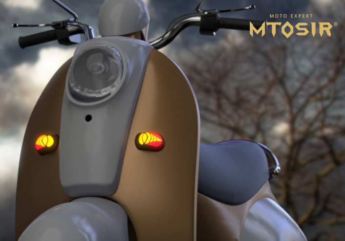 Светодиодный поворотник Mtosir для мотоцикла