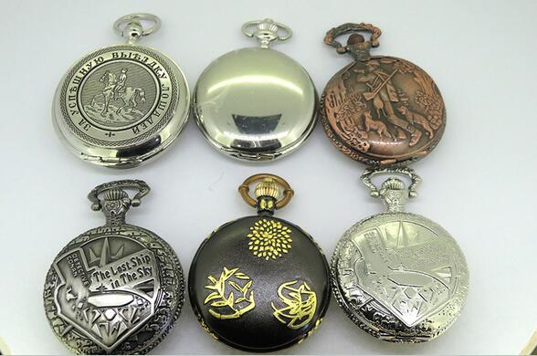 Custom Made Quartz Antique Pocket Watches
