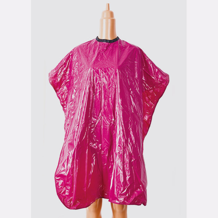 Short PVC Hair Shampoo Cape for Hair Salon