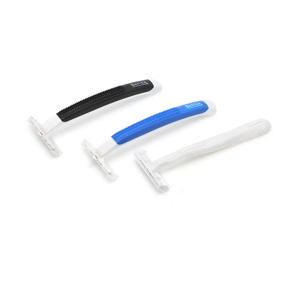 Travel-Ready Disposable Razor Kit with Cream and Extra Blades