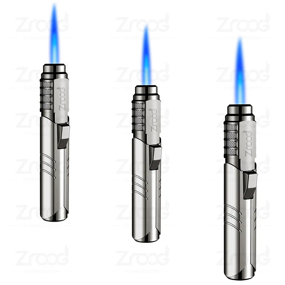 High Jet Flame Butane Gas Torch Lighter Gas Lighter Refillable Windproof Lighter