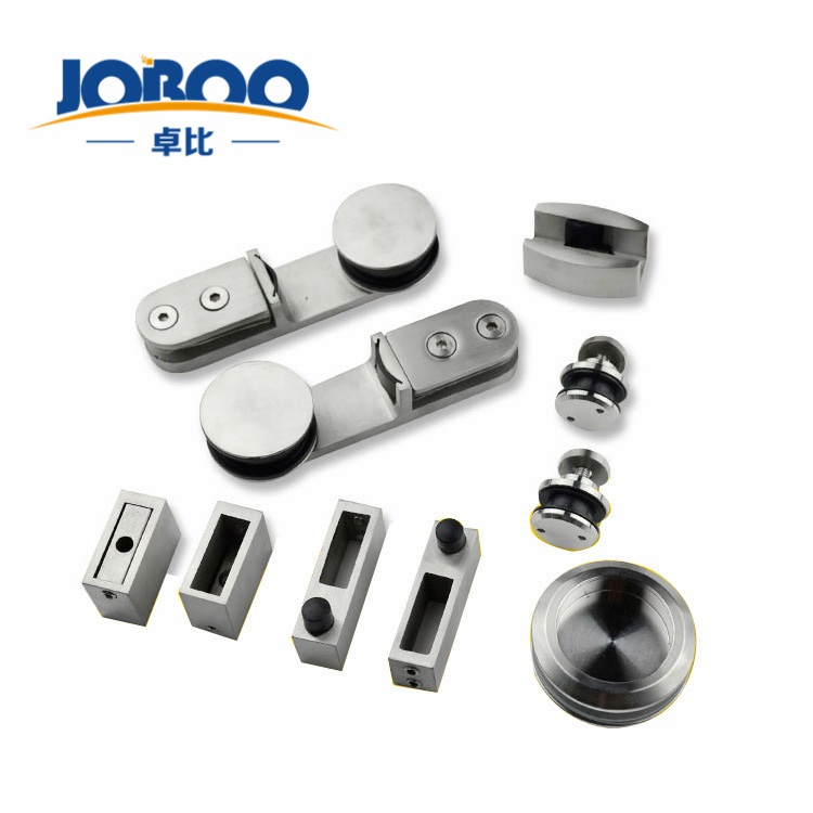 Bathroom Accessories SUS 304 Frameless Shower Door Hardware