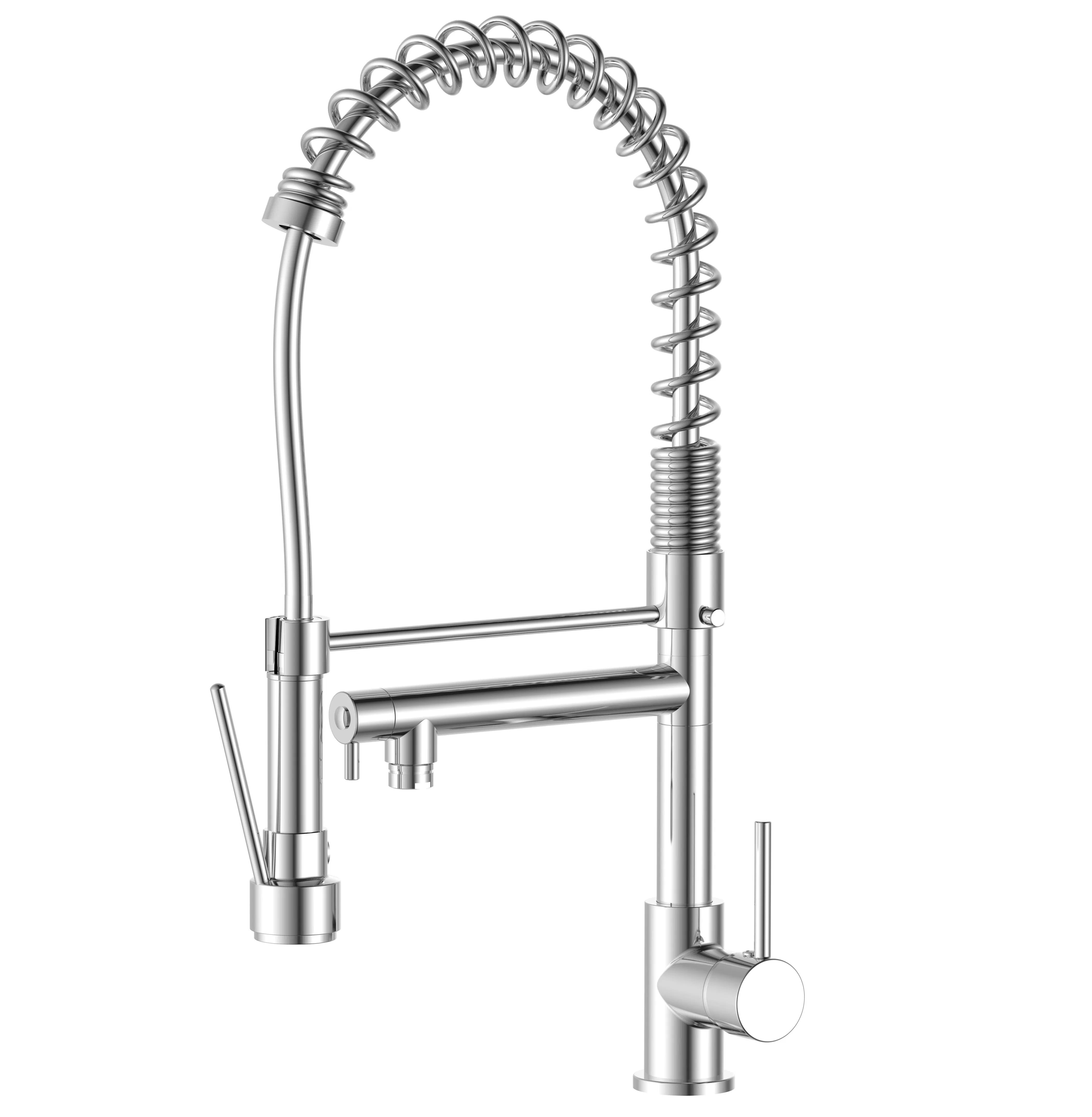 Sanitary Ware Spring Sink Mixer Pull out Water Mixer Faucet Kitchen Faucet