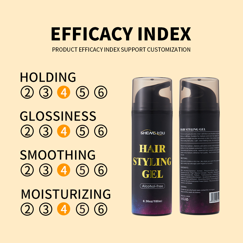 Custom Strong Hold Moisturizing Edge Control Styling Wax Neat Braid Hair Styling Gel for Black Women