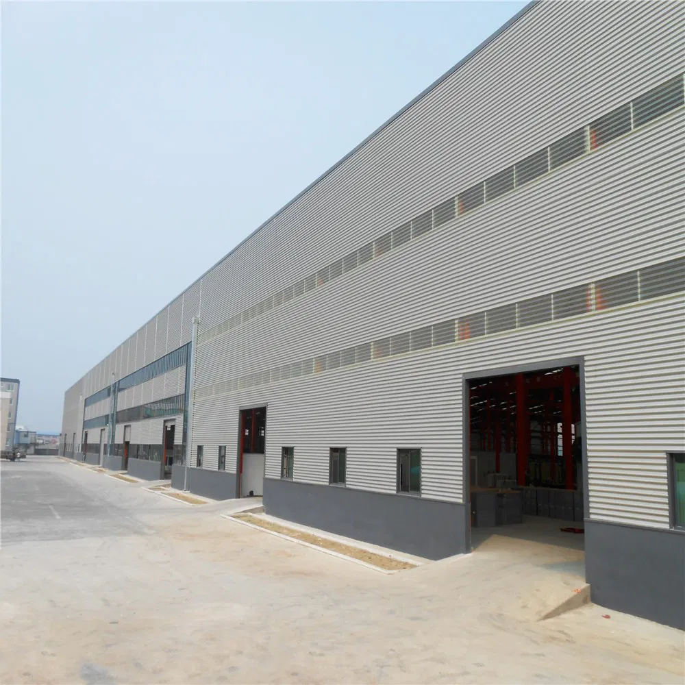 Pre Engineered China Manufacture Fabricated Light Steel Structure Constructions Frame Factory Workshop Warehouse Building
