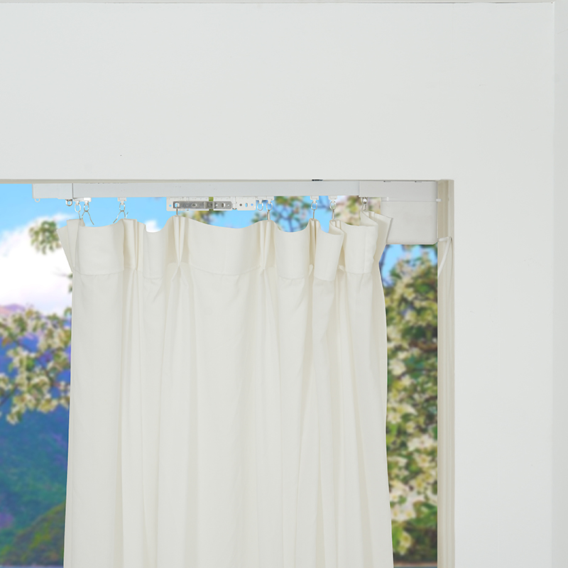 Factory Heavy Duty Durable Smart Home Electric Curtain Motor Track for Hotel Bedroom