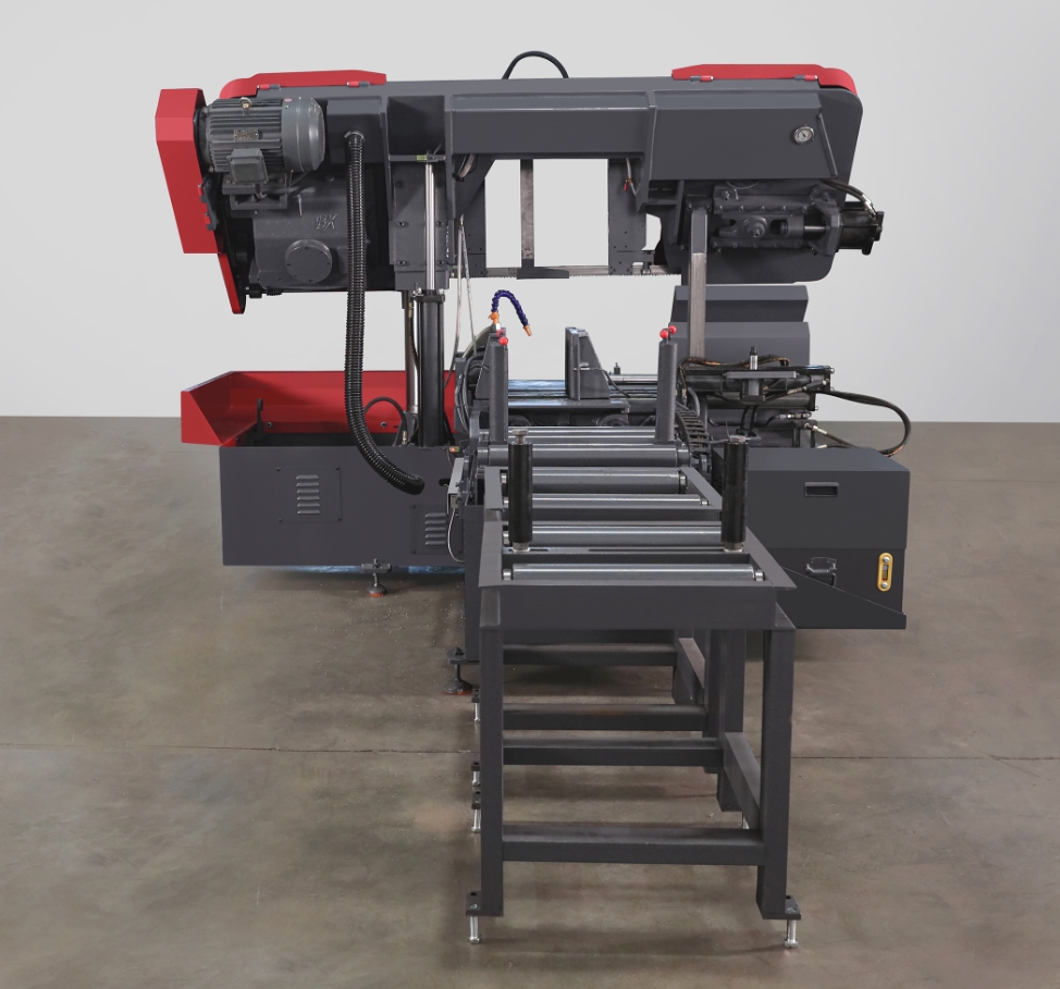 Ленточная пила по металлу портативная горизонтальная