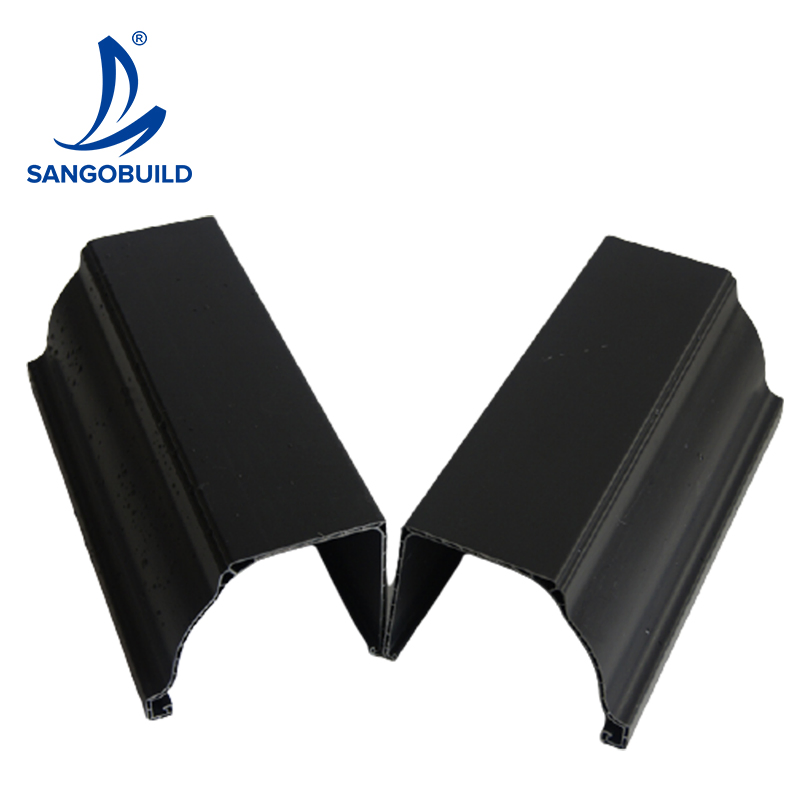 5.2 Inch Square House Roofing Rainwater Drainage System Diverter Gutters