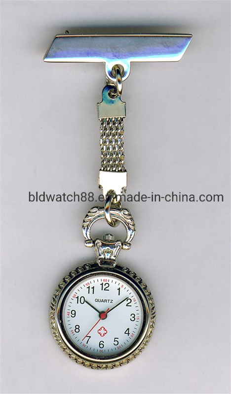 Nurses Pocket Watch Medical Brooch Pin Clip Nursing Watch