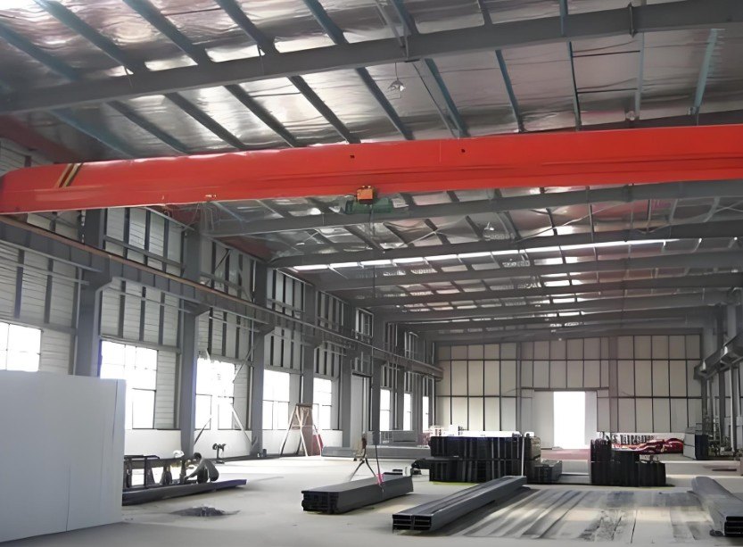 Solid H-Shape Beam Flexible Customized Metal Arch Building Garage Steel Frame Warehouse