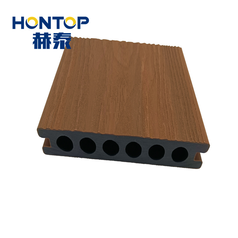 Hot Sale Outdoor Floor Wood Texture Waterproof Plastic Composite WPC Decking Deck Composite Board