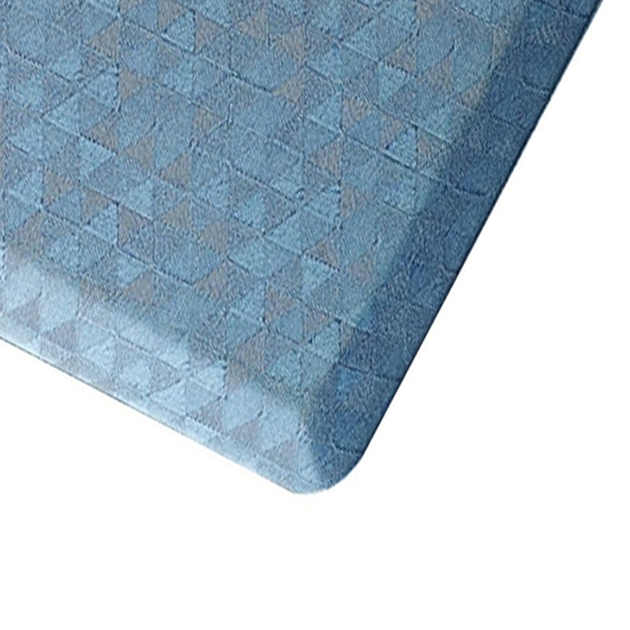 Anti-Slip Shading Flooring Mat Rug 16mm Thickness Printed PU Kitchen Mat