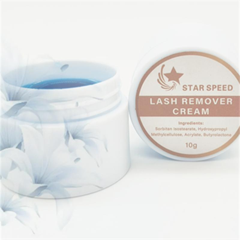 Star Speed Lash Extension Remover Cream 10g Plastic Jar Fruit Scent Lash Extension Remover Cream
