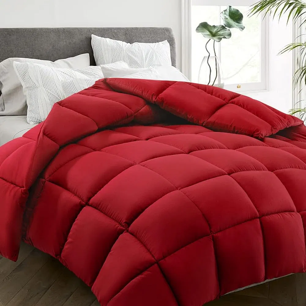 100 Polyester Microfiber Alternative Filling Warm Quilts Duvet