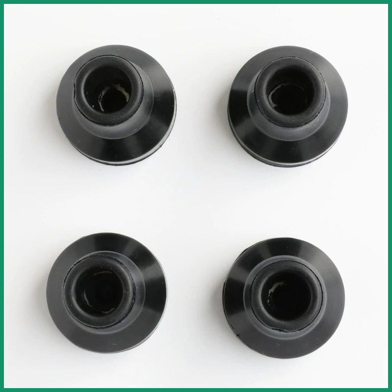Rubber Feet, Furniture Cabinet Round Rubber Case Feet, Anti-Slip Bumpers Pads for Chairs Noise